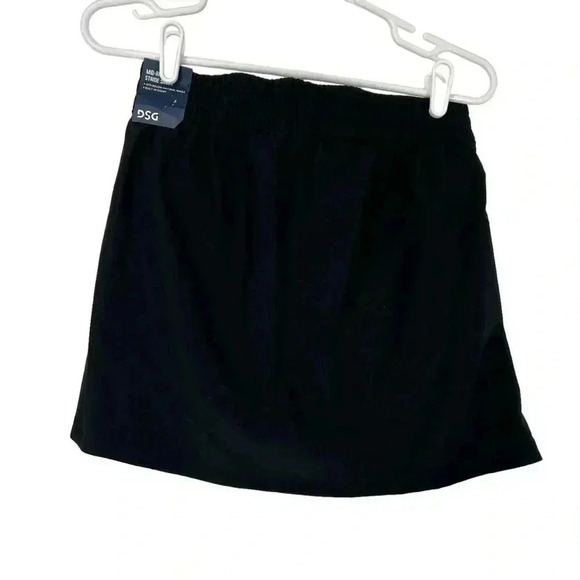 DSG SHORT WOMENS XS STRIDE PURE BLACK TENNIS GOLF PREP ATHLETIC PICKLEBALL - Picture 3 of 8